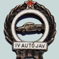 Járművek jelvényen 7. - IV. Autójavító Vállalat - törzsgárda