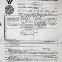 Igénylőlap Háborús emlékérem kard és sisak nélkül