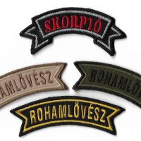 Skorpió és Rohamlövész karjelzések