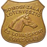 Somogy-Zalai lótenyésztő és lovassport egyesület jelvénye